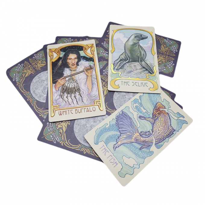 Magician Love Printable Tarot Cards 57*87mm Custom logo