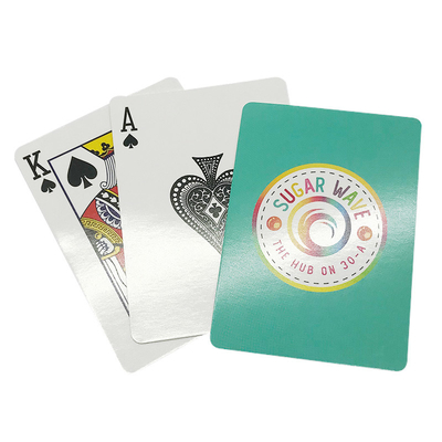 54 Pcs Standard Poker Size Custom Playing Cards With 2 Jokers