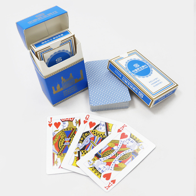 Buy custom high quality cigarette packaging box playing cards advertising style paper poker cards online manufacture