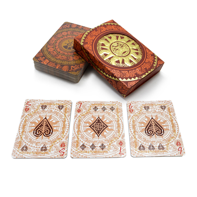 Buy Custom Hot Sell Playing Card Design Own Logo Artistic Pattern Quality Paper Playing Cards Card Game In Box online manufacture