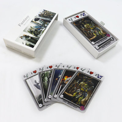 Buy Printed Board Game Paper Cards Set For Kids Custom Design Play Fun Game Character Cards online manufacture