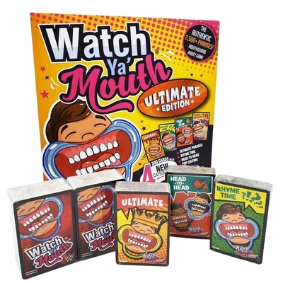 Buy Custom Size Crystal Ya' Mouth Family Edition The Ultimate Hilarious Mouthguard Card Game online manufacture