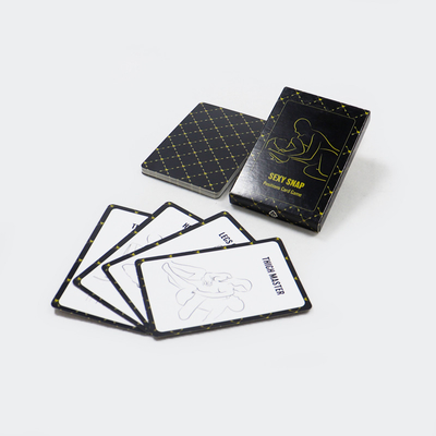 Buy Customizable CMYK Bedroom Sex Game Cards For Adult With Box And Personalization online manufacture