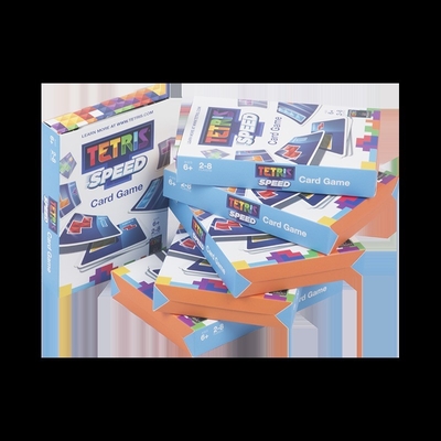 Buy Custom Printing Kids Tetris Game Cards Funny Puzzle Cards Game For Children's Family Party online manufacture