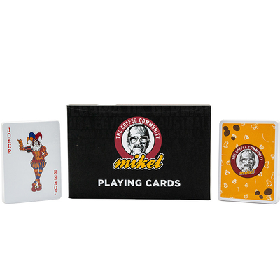 Buy UV Surface Finishing Custom Logo Two Pairs Plastic Playing Cards With Book Magnet Box online manufacture