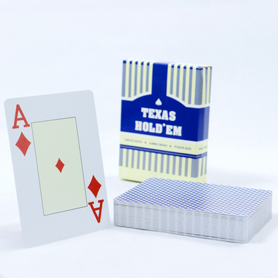 Buy Rts Jumbo Fun Plastic Playing Cards with Custom Printing Customizable Poker Decks online manufacture