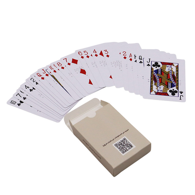 Buy Game Poker Playing Cards with Box Customized Deck Made of Durable PVC and Paper Board online manufacture
