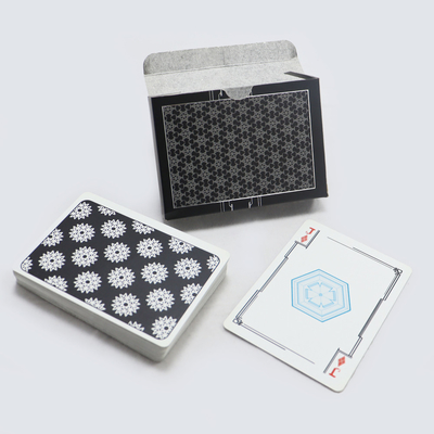 Buy Customize Card Game Printed Playing Cards Drawer Case Customized Silver Stamping Poker online manufacture