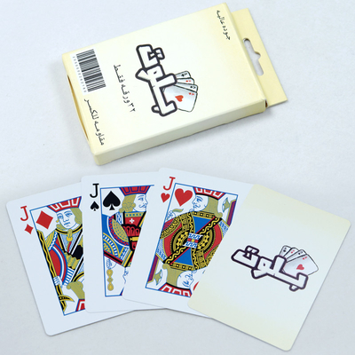 Buy Customized Linen Coated PVC Poker Waterproof Playing Cards With 100% Plastic Material online manufacture