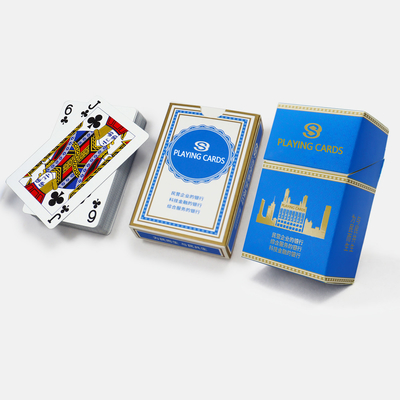 Buy Customized Design Plastic Cigarette Case Two Decks Poker Playing Cards Corporate Culture online manufacture
