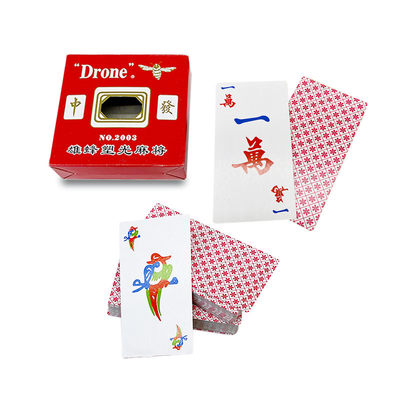 Buy American Family Travel Mahjong Cards Playing Game With Custom Logo And ISO Certificate online manufacture