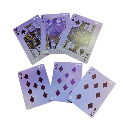 Buy Luminous Cheating Cards Customised UV Ink Marked Professional Playing Poker Sign Card online manufacture