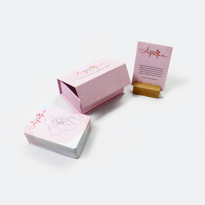 Buy Customized Magnetic Close Box Printing Couple Conversation Cards For Affirmation Game online manufacture