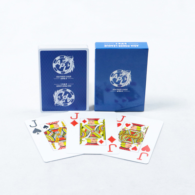 Buy CMYK/Pantone Colors Printing Design Your Own Logo Plastic Playing Card For Elderly Fun online manufacture