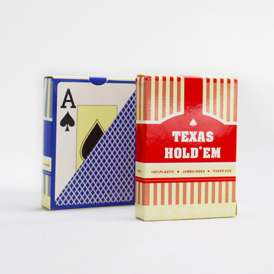 Buy Casino Supplies Custom Printed Kuwait Plastic Playing Cards Set For Entertainment Game online manufacture