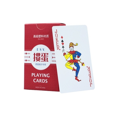Buy Custom Design Printing Washable Playing Cards With Box For Casino Supplies In Kuwait online manufacture