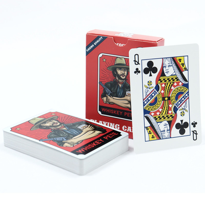 Buy Custom Design CMYK Printing Washable Playing Cards With Customized Logo From Professional online manufacture