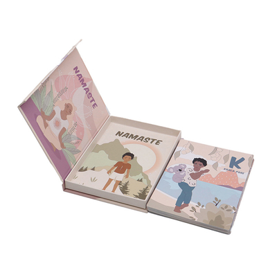 Buy Paper Alphabet Learning Cards For Custom Design Family Educational Yoga Posture Cards online manufacture