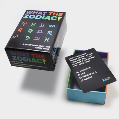 Buy Customized Zodiac Matching Game Cards Set For Young People Printed Party Drinking Games online manufacture