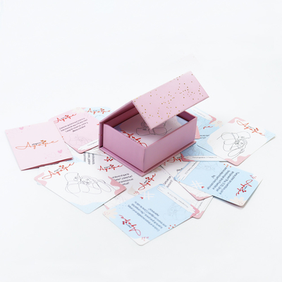 Buy Customize Your Own Design Double Box Set Women Positive Affirmation Card Game For Couples online manufacture