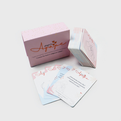 Buy Affirmation Card Game Custom Card Games Do Or Dare Daily Question Flash Cards Deck online manufacture
