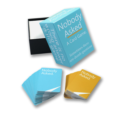 Buy Personalized Family And Friend Party Drinking Card Games Customized Surface Finishing online manufacture