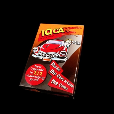 Buy JPG 300dp Artwork Format Custom Printing Color Card Game With Box Sustainable Paper online manufacture