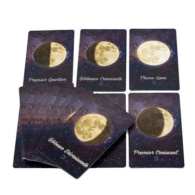 Buy Customized Original Design Starry Card Tarot Set Lady Divination Oracle Tarot Card online manufacture