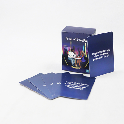 Buy Custom Logo Paper Cards Games For Men And Women Party Drink Playing Game Printing online manufacture