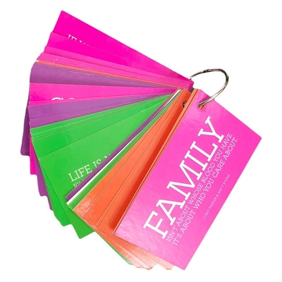Buy Varnishing Customized Baby Early Education Toy Gaming Card Game With Custom Designs online manufacture