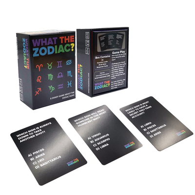 Buy Spanish Adults' Customized Drinking Zodiac Signs Shady Game Cards with Unique Design online manufacture