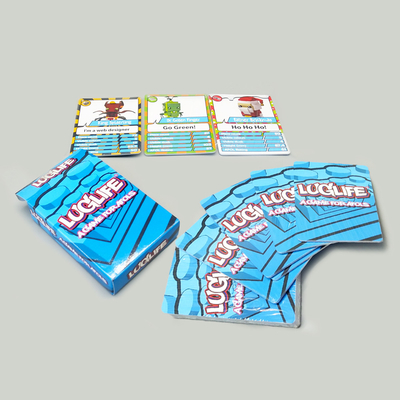 Buy Customized Printing Games Card UV Surface Finishing Custom Name Doll Cards for Children online manufacture