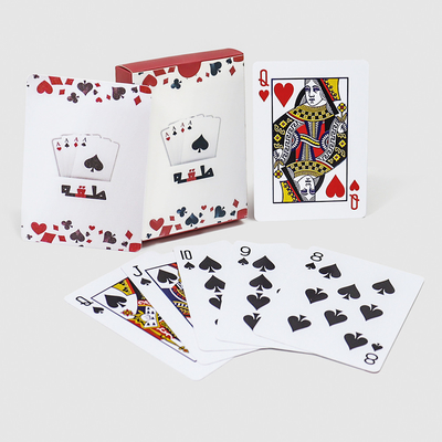 Buy Water Proof Custom Design Plastic Poker Deck Printing For Saudi Arabia Entertainment online manufacture