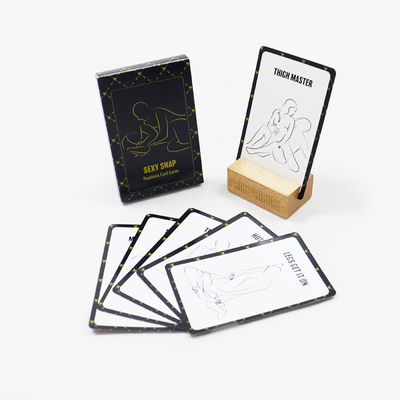 Buy Custom Hot Adult Sexy Game Cards With Naked Pictures CMYK Color online manufacture