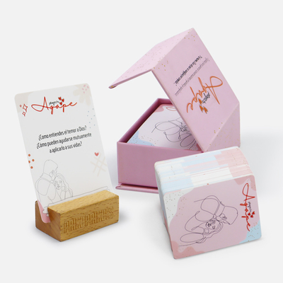 Buy Couple Deep Question Card With Magnetic Box Custom Couple Card Games To Get To Know Eachother online manufacture
