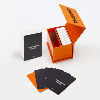 Buy Customised Tonight Conversation Cards Beginning Chat Printed Party Fun Question Card Conversation Card Game With Friends online manufacture