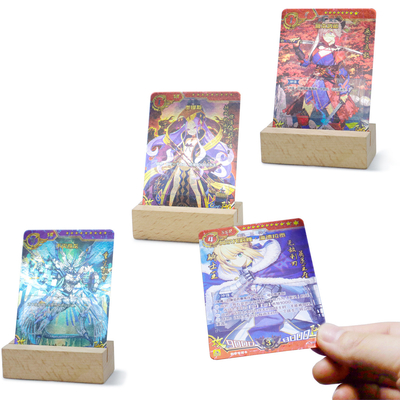Buy Custom Game Card Stand Magic Cards Holographic Paper Trading Card Booster Packing online manufacture