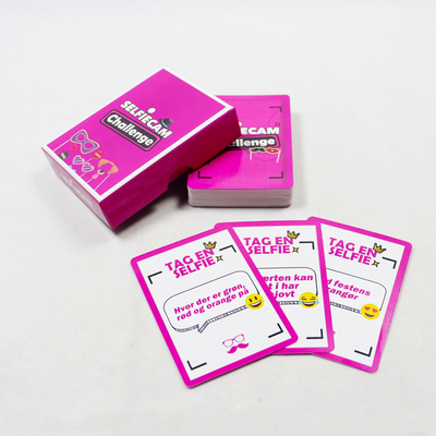 Buy Personalized Playing Paper Cards Game Printing Adult Party Question Game Card Happy Family Game Card online manufacture