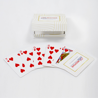 Buy Eco-friendly Playing Cards Custom Printing Full Color Poker Paper Playing Card With Logo Manufacture Kuwait Language online manufacture