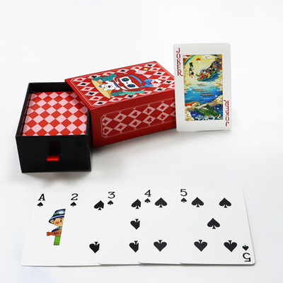 Buy Custom Black Core Paper Playing Cards for Parties and Gifts online manufacture