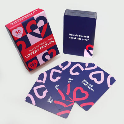 Buy 3D Embroidery Fun Mix It up Date Night Cards Game Couple Men and Women Generator Game Paper Cards Custom Printed Interesting Adult Game Card online manufacture