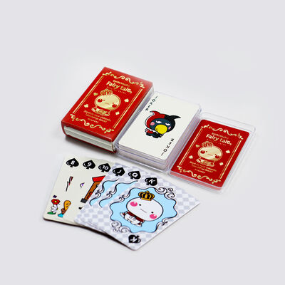 Buy 2024 Best Seller Custom Logo Playing Cards with Paper Material for 2 Decks Personalized Poker Cards online manufacture