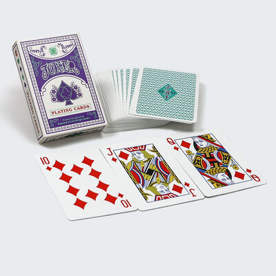 Buy Custom Pattern Design Playing Cards with 57x87mm Size and Varnishing Finishing for Adult Party Poker Game online manufacture