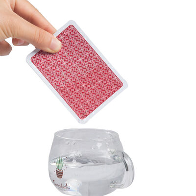 Buy High Quality Custom Design Black Core Paper Poker Cards with 300/350/400gsm Artpaper and Box online manufacture