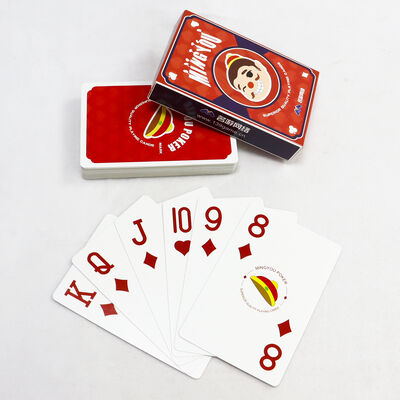 Buy Custom Design Playing Cards with 300/350/400gsm Artpaper in 57*87mm or 63*88mm Customized Sizes online manufacture