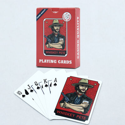 Buy Custom Playing Cards with 310gsm Black Core Paper and Custom Design in 57*87mm Size online manufacture