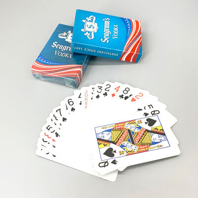 Buy Custom Playing Cards Personalized Poker Cards with UV Paper Eco-Friendly and Customized Size online manufacture