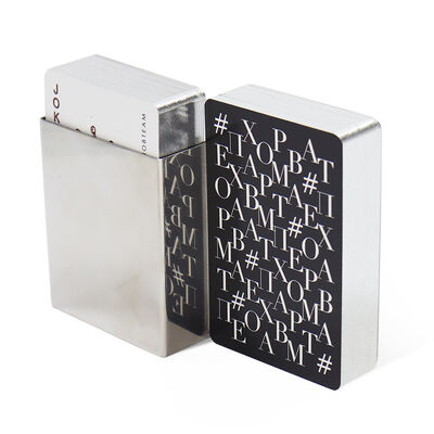Buy Customizable Size Poker Cards with Wild Cards and Varnished Finish for Promotional and Gaming Use online manufacture