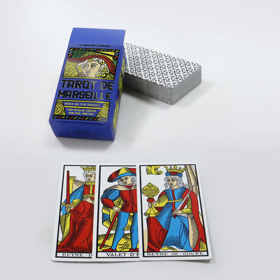 Buy Customized Design Tarot Cards with CMYK 4 Color Offset Printing and Shrink-wrap Packaging online manufacture