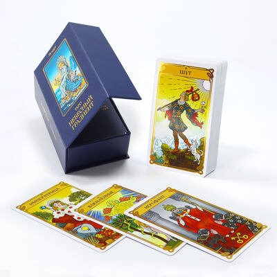 Buy Custom Printing High Quality Tarot Cards and Oracle Cards with Guidebook in Magnetic Box online manufacture